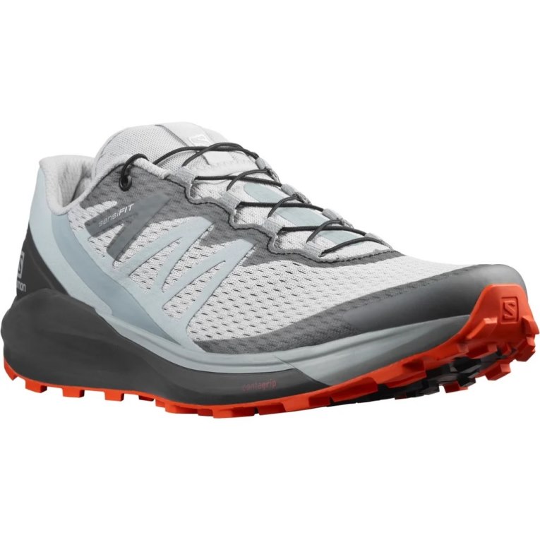 Salomon Sense Ride 4 Men's Trail Running Shoes Grey | CA 49L7